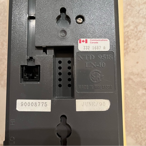 Vintage 1990 Northern Telecom Symphony Corded Phone - Picture 8 of 10